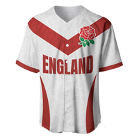 Custom England Rugby-The Red Rose Baseball Jersey Go Champions