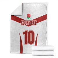 Custom England Rugby-The Red Rose Blanket Go Champions