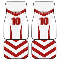 Custom England Rugby-The Red Rose Car Mats Go Champions