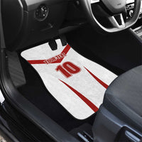Custom England Rugby-The Red Rose Car Mats Go Champions