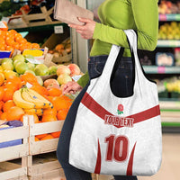 Custom England Rugby-The Red Rose Grocery Bag Go Champions