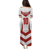 Custom England Rugby-The Red Rose Puletasi Go Champions