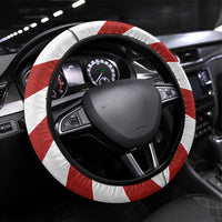 England Rugby-The Red Rose Steering Wheel Cover Go Champions