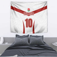 Custom England Rugby-The Red Rose Tapestry Go Champions