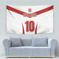 Custom England Rugby-The Red Rose Tapestry Go Champions