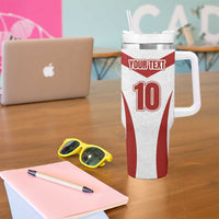 Custom England Rugby-The Red Rose Tumbler With Handle Go Champions