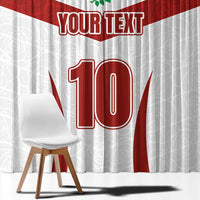 Custom England Rugby-The Red Rose Window Curtain Go Champions