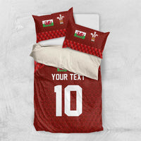 Custom Wales Rugby-The Three Feathers Bedding Set Go Champions
