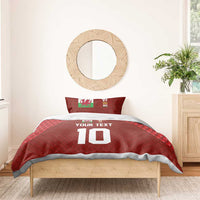 Custom Wales Rugby-The Three Feathers Bedding Set Go Champions