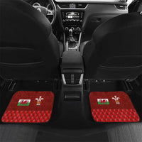 Custom Wales Rugby-The Three Feathers Car Mats Go Champions