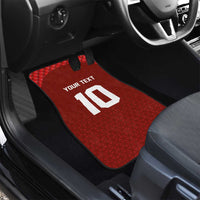 Custom Wales Rugby-The Three Feathers Car Mats Go Champions