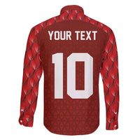 Custom Wales Rugby-The Three Feathers Family Matching Puletasi and Hawaiian Shirt Go Champions