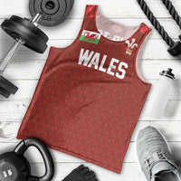 Custom Wales Rugby-The Three Feathers Men Tank Top Go Champions