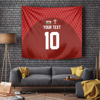 Custom Wales Rugby-The Three Feathers Tapestry Go Champions