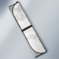 Japan National Football Auto Sun Shade Cherry Blossom Sakura Wave Traditional Graphic Art