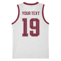 Custom Spain National Football Basketball Jersey Geometric Flag Stripe Pattern Retro Graphic Concept