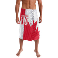 Custom USA and Canada National Football Lavalava Maple Leaf Geometric and American Stripes