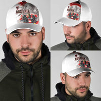 Austria National Football Classic Cap Argyle Diamond Pattern with Eagle Watercolor Paint Splash Graphic Art