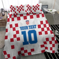 Custom Croatia Football 2024 Go Champion Bedding Set - Wonder Print Shop