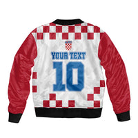 Custom Croatia Football 2024 Go Champion Bomber Jacket - Wonder Print Shop