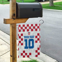 Custom Croatia Football 2024 Go Champion Garden Flag - Wonder Print Shop