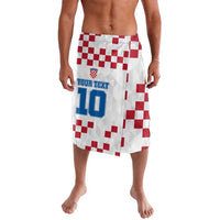 Custom Croatia Football 2024 Go Champion Lavalava - Wonder Print Shop