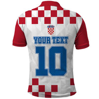 Custom Croatia Football 2024 Go Champion Polo Shirt - Wonder Print Shop