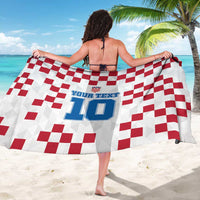 Custom Croatia Football 2024 Go Champion Sarong - Wonder Print Shop