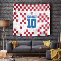 Custom Croatia Football 2024 Go Champion Tapestry - Wonder Print Shop