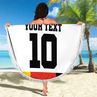 Custom Germany Football 2024 Go Champion Beach Blanket Design 90s Style Home Color - Wonder Print Shop