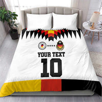 Custom Germany Football 2024 Go Champion Bedding Set Design 90s Style Home Color - Wonder Print Shop