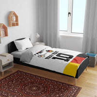 Custom Germany Football 2024 Go Champion Bedding Set Design 90s Style Home Color - Wonder Print Shop