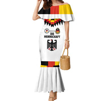 Custom Germany Football 2024 Go Champion Family Matching Mermaid Dress and Hawaiian Shirt Design 90s Style Home Color - Wonder Print Shop