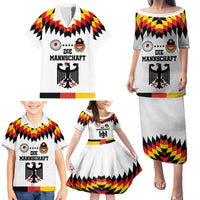 Custom Germany Football 2024 Go Champion Family Matching Puletasi and Hawaiian Shirt Design 90s Style Home Color - Wonder Print Shop