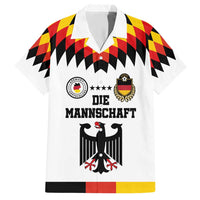 Custom Germany Football 2024 Go Champion Family Matching Short Sleeve Bodycon Dress and Hawaiian Shirt Design 90s Style Home Color - Wonder Print Shop