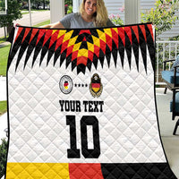 Custom Germany Football 2024 Go Champion Quilt Design 90s Style Home Color - Wonder Print Shop