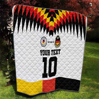 Custom Germany Football 2024 Go Champion Quilt Design 90s Style Home Color - Wonder Print Shop