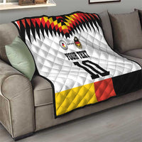 Custom Germany Football 2024 Go Champion Quilt Design 90s Style Home Color - Wonder Print Shop
