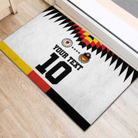 Custom Germany Football 2024 Go Champion Rubber Doormat Design 90s Style Home Color - Wonder Print Shop