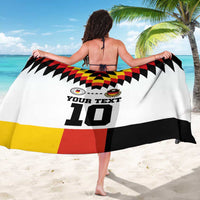 Custom Germany Football 2024 Go Champion Sarong Design 90s Style Home Color - Wonder Print Shop