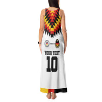 Custom Germany Football 2024 Go Champion Tank Maxi Dress Design 90s Style Home Color - Wonder Print Shop