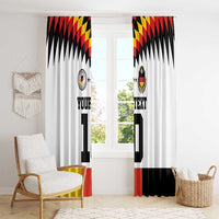 Custom Germany Football 2024 Go Champion Window Curtain Design 90s Style Home Color - Wonder Print Shop
