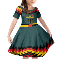 Custom Germany Football 2024 Go Champion Family Matching Mermaid Dress and Hawaiian Shirt Design 90s Style Away Color - Wonder Print Shop