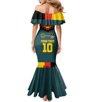Custom Germany Football 2024 Go Champion Family Matching Mermaid Dress and Hawaiian Shirt Design 90s Style Away Color - Wonder Print Shop