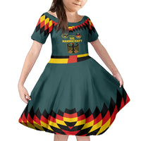 Custom Germany Football 2024 Go Champion Family Matching Off The Shoulder Long Sleeve Dress and Hawaiian Shirt Design 90s Style Away Color - Wonder Print Shop