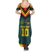 Custom Germany Football 2024 Go Champion Family Matching Summer Maxi Dress and Hawaiian Shirt Design 90s Style Away Color - Wonder Print Shop