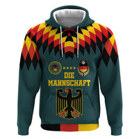 Custom Germany Football 2024 Go Champion Hoodie Design 90s Style Away Color - Wonder Print Shop