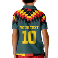 Custom Germany Football 2024 Go Champion Kid Polo Shirt Design 90s Style Away Color - Wonder Print Shop