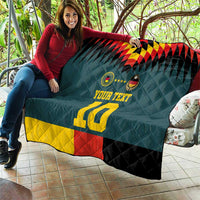 Custom Germany Football 2024 Go Champion Quilt Design 90s Style Away Color - Wonder Print Shop