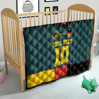 Custom Germany Football 2024 Go Champion Quilt Design 90s Style Away Color - Wonder Print Shop